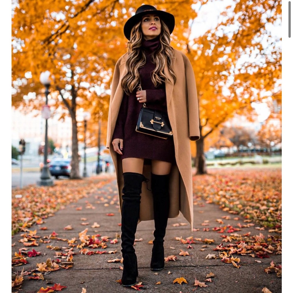New Stuart Weitzman Mara Over the knee boots in black